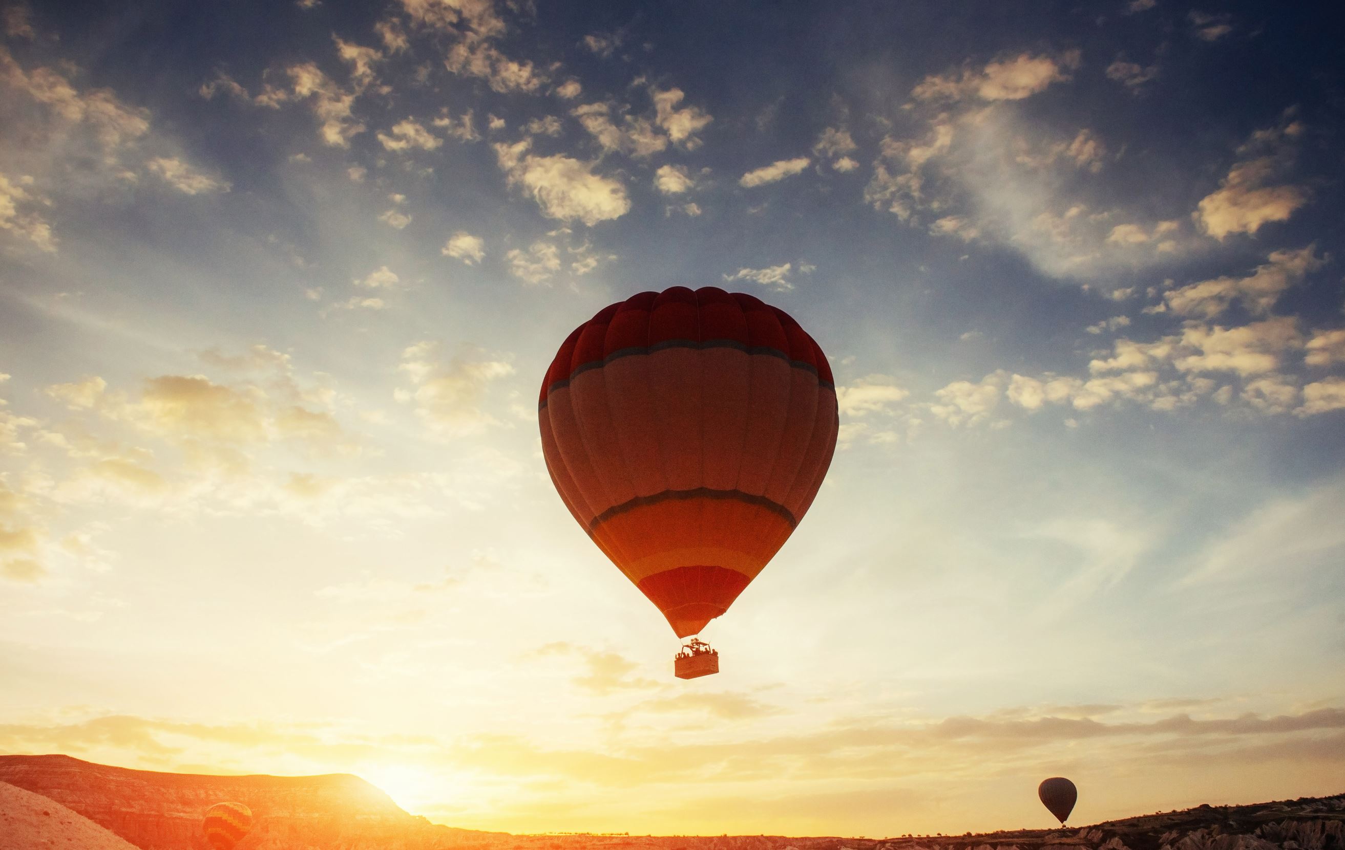 Полет на воздушном шаре в Турции